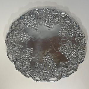Beautiful Arthur court tray with grape vines design